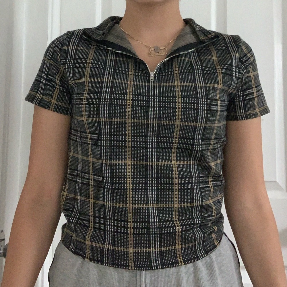 forever 21 zipper top